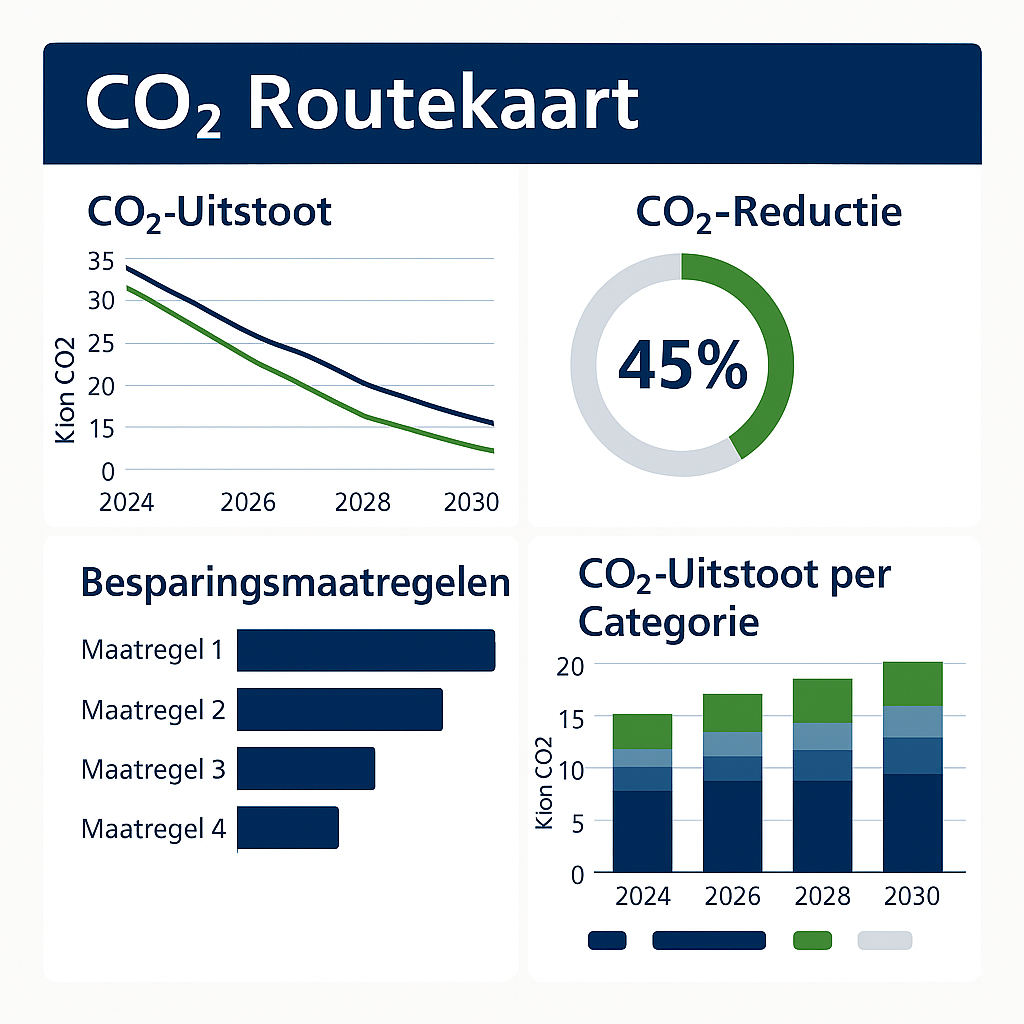 Dashboard Routekaart CO2 vierkant